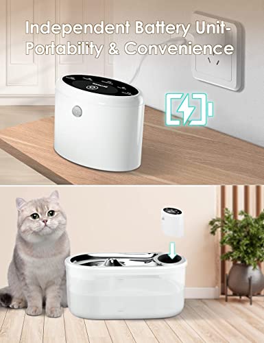 Controlador batería para fuente de agua para gatos miniatura 4
