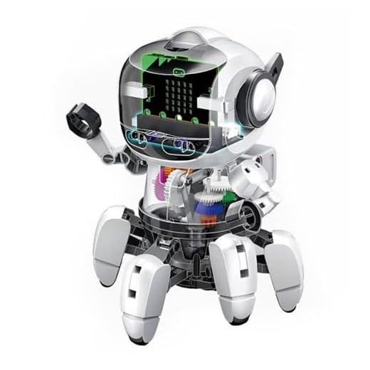Velleman Robot educativo Tobbie II con micro:bit, kit STEM con sensori e motore, impara a programmare questo robot interattivo per ragazzi e adulti, funziona a batterie