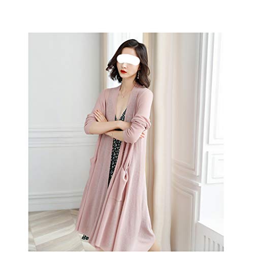 Châle avec robe d'été tricot WQHPLMD | veste mi-longue fine en coton femme