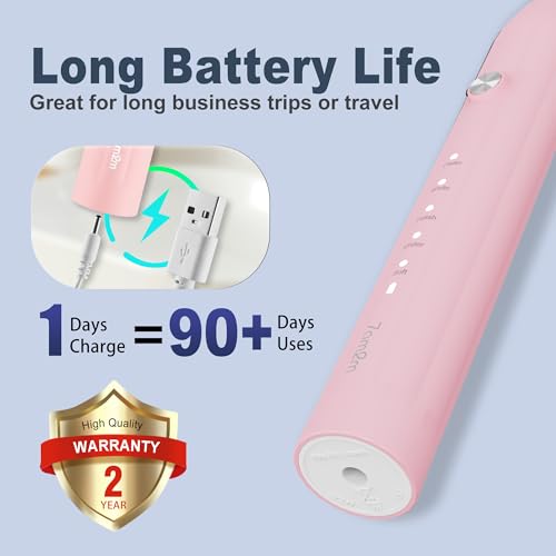 7AM2M Sonic Electric Toothbrush US-AM105-Pink-New の商品画像 5