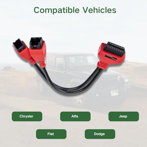 Image of for Autel Original OBD2 12+8 Adapter,Secutiry Gateway Bypass Cable 12 8 Connector for Chrysler SGW Equipped FCA SGW Car Vehicles Diagnostic Tool for Scanner MK808 MX808 MX900 MS906 MS908