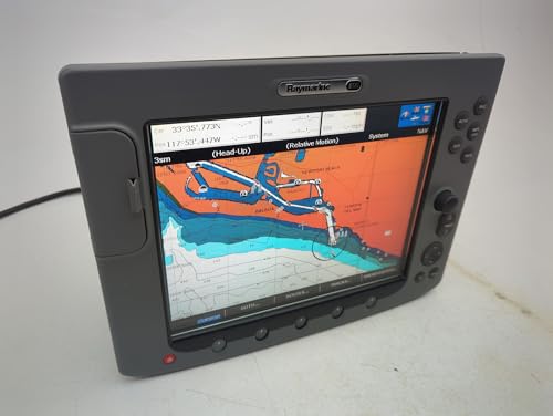 Image of Raymarine E02013 E120 12.1-inch Waterproof Navigation Display and Marine GPS /Chartplotter With Fishfinder