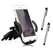 Produktbild Gukas Universal 360° KFZ Auto Halterung Handy CD Slot Halter mit Schirm Stylus Für CAT S60 S40 S30 UHANS A101 Xgody V12 UHANS A101 U200 Pixel XL Crosscall Trekker M1 X2 S1 Odyssey+ Cyrus CS27 CS20