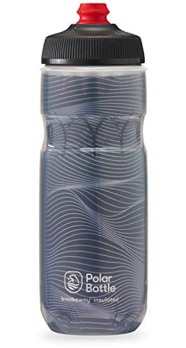 Polar Bottle ブレークアウェイ 20oz(600ml) JERSEY KNIT CHARCOAL サイクリングボトル 中