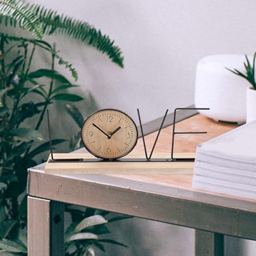 Reloj de escritorio clásico para decorar tu mesita de noche o estudio 7
