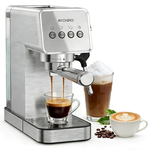 20 Bar Professional Espresso Machine with Milk Frother