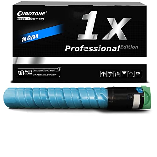 Toner Ricoh MPC2550 cyan haute capacité EuroPro pour des impressions laser nettes
