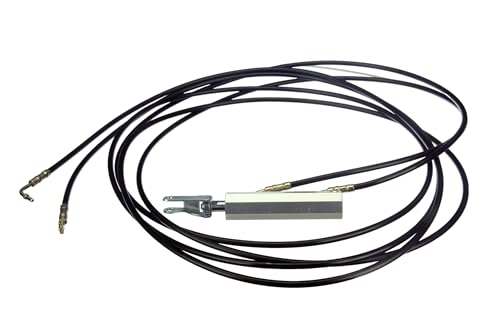 Image of URO Parts 1718000072 Convertible Top Cylinder, Front; Includes Hydraulic Lines