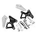 TCMT Front Driver Footrest Foot pegs Brackets Kit Fit For Kawasaki Ninja ZX-4R ZX-4RR 2023-2025 ZX-25R 2020-2025 Replace For 35063-1486-18R/35063-1487-18R