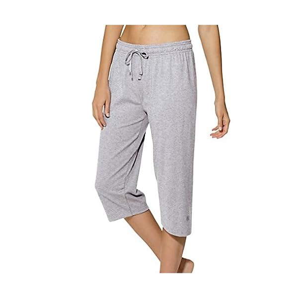 Champion Women's Cotton Capris, Women’s Drawstring Cropped Sweatpants, Women’s Capri Pants, 18" - Image 3