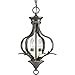 Progress Lighting P3806-20 Trinity Hall & Foyer, 12-Inch Diameter x 18-Inch Height, Bronze