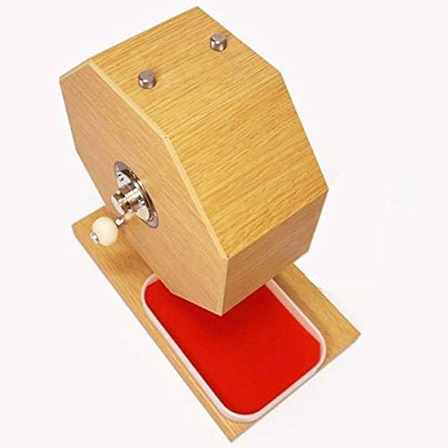 Amazon.co.jp: 300球用 木製ガラポン抽選器 国産【玉が飛び跳ね