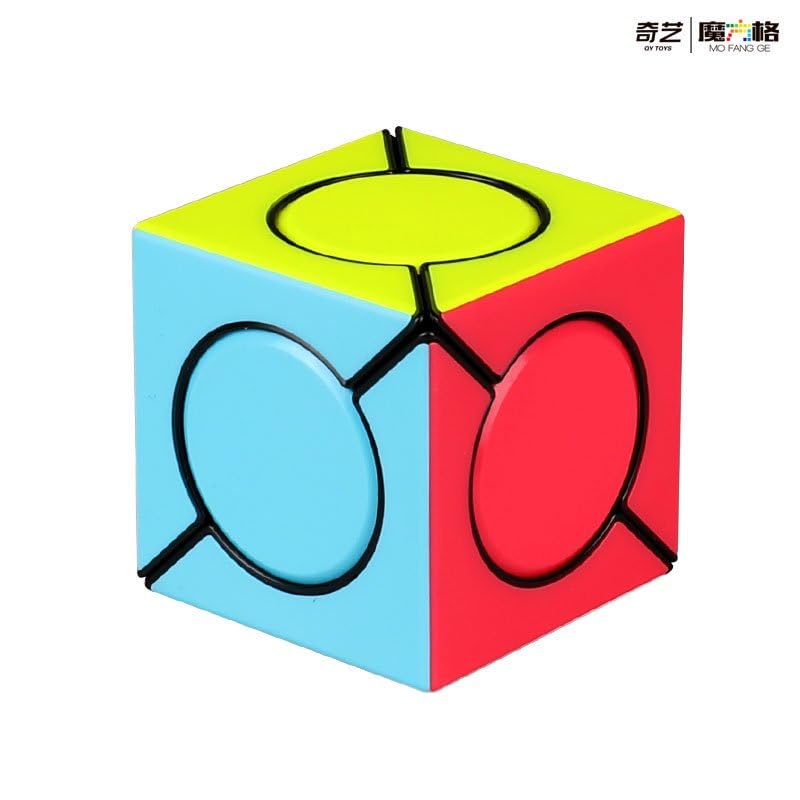 Cubo Mágico QiYi Six Spot – Skewb Fácil Con Clic, Ideal Para Principiantes Y Coleccionistas