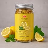 The Body Bucket Refreshing Bath Salt - 200gms | Refreshing Blend of Peppermint, Eucalyptus and Lemon Essential Oil | Pure & Natural | For a Soothing & Relaxation Bath, Foot Spa