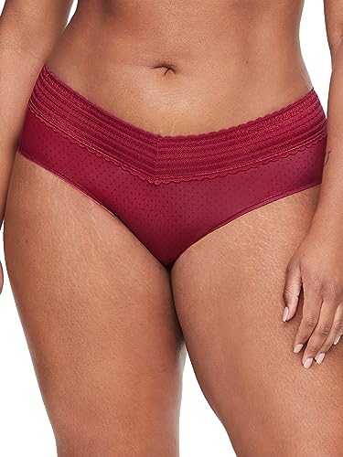 Image of Warner's Women's No Pinching No Problems Dig-free Comfort Waist With Lace Microfiber Hipster 5609j, Retired Colors