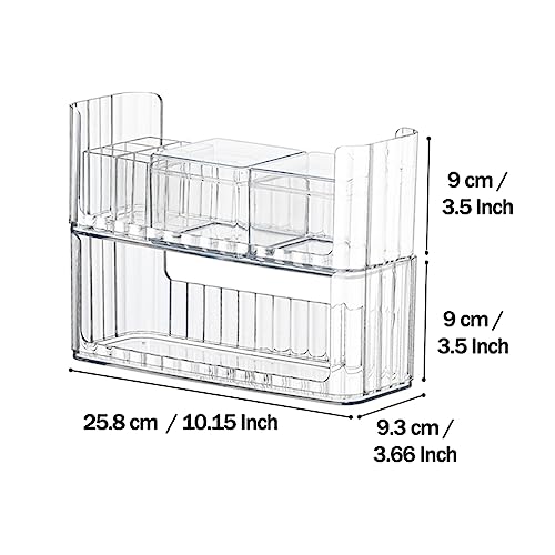 Mornite 2-Tier Medicine Cabinet Shelves Organizer thumb #2