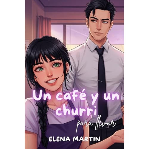 Un café y un churri para llevar Audiolibro Por Elena Martin arte de portada