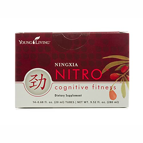Young Living Ningxia Nitro Cognitive Fitness - Focus, Acuity, Performance - 14 0.68-fl-oz Tube