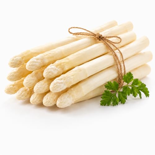 Bleichhof Bleichspargel (geschält und vakuumiert) - besonders lecker » aus eigenem Anbau « 100% naturbelassen -  ...