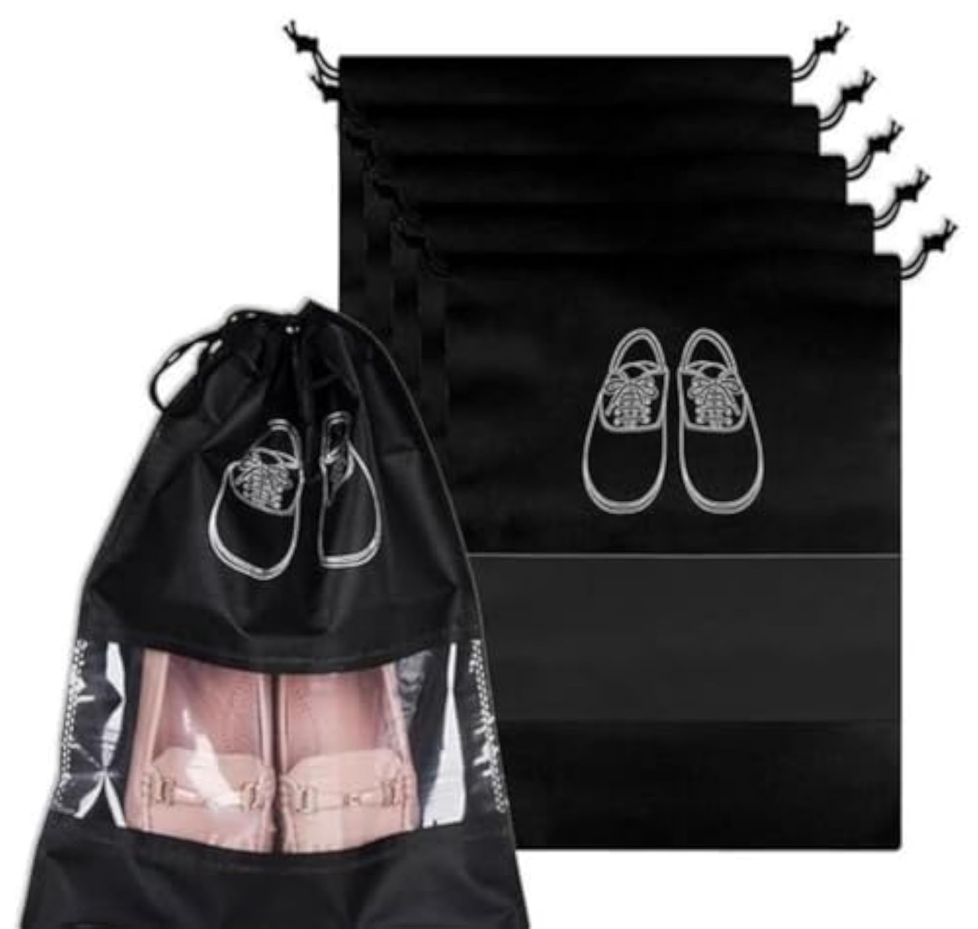 Portable Footwear Storage Organizer, Pack of 10