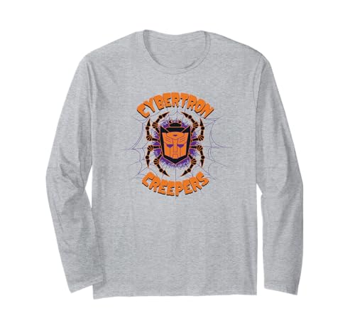 Image of Transformers Evergreen Halloween Autobot Creepers Long Sleeve T-Shirt