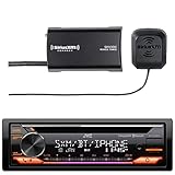 JVC Car CD Player Receiver USB AUX Radio - Bundle Combo with SiriusXM SXV300v1 Satellite Radio...