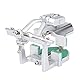 ORILAO Universal Verstellbare Articulator Kiefer Rahmen Zähne Modelle für Labor