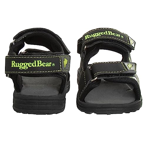Image of Rugged Bear Kids Boys Girls Open-Toe Outdoor Sport Water Sandals - beach pool slide adjustable strap shoes athletic summer (Toddler /Little Kid /Big Kid)