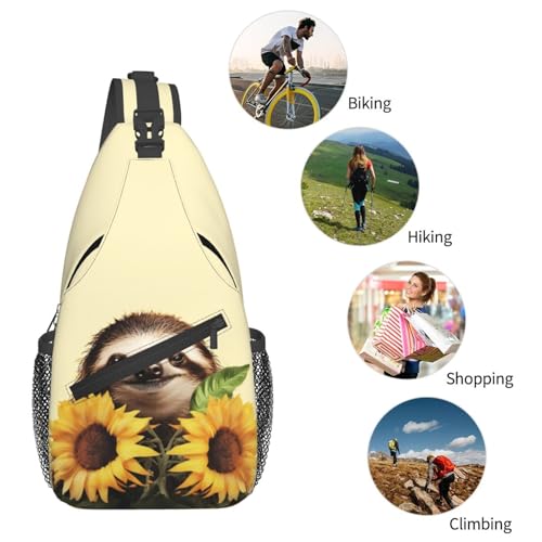 Mochila tipo sling negra para uso outdoor miniatura 5