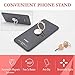 SALEX Finger Ring for Cell Phone [2 Pack, 3 pcs Car Hook Mounts], Cute 360 Universal Metal Grip Holder, Loop Kickstand [Cat Ears, Mirror] Compatible with Smartphones up to 10 in. [Gold+Rose Gold/Pink]