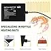 LUCKY HERP Reptile Heat Pad 8x18 Inch 24w, Under Tank Terrarium Heating Pad with Adjust Knob, Reptile Heat Mat for Turtle, Lizard, Hermit Crab, Frog, Snake