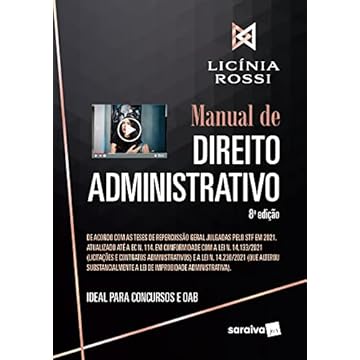Capa do livro Manual de Direito Administrativo - 8ª edição 2022