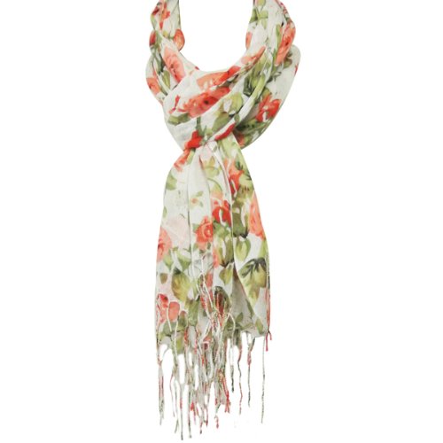 Wrapables Viscose Floral Print Scarf3