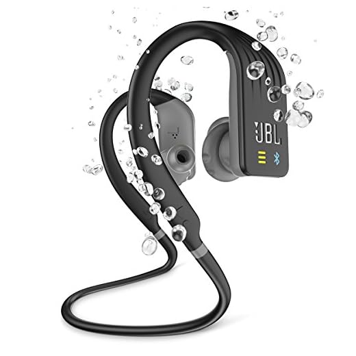 JBL Endurance Dive - Auriculares deportivos inalámbricos con reproductor de MP3, color negro