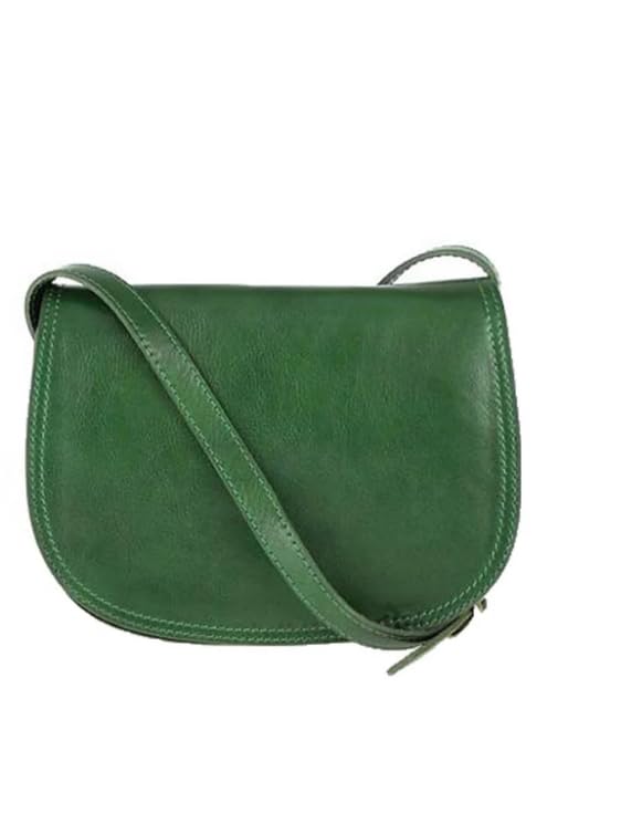 Sac à Bandoulière en Cuir véritable CIMAROSA Fabriqué en Italie haut de gamme