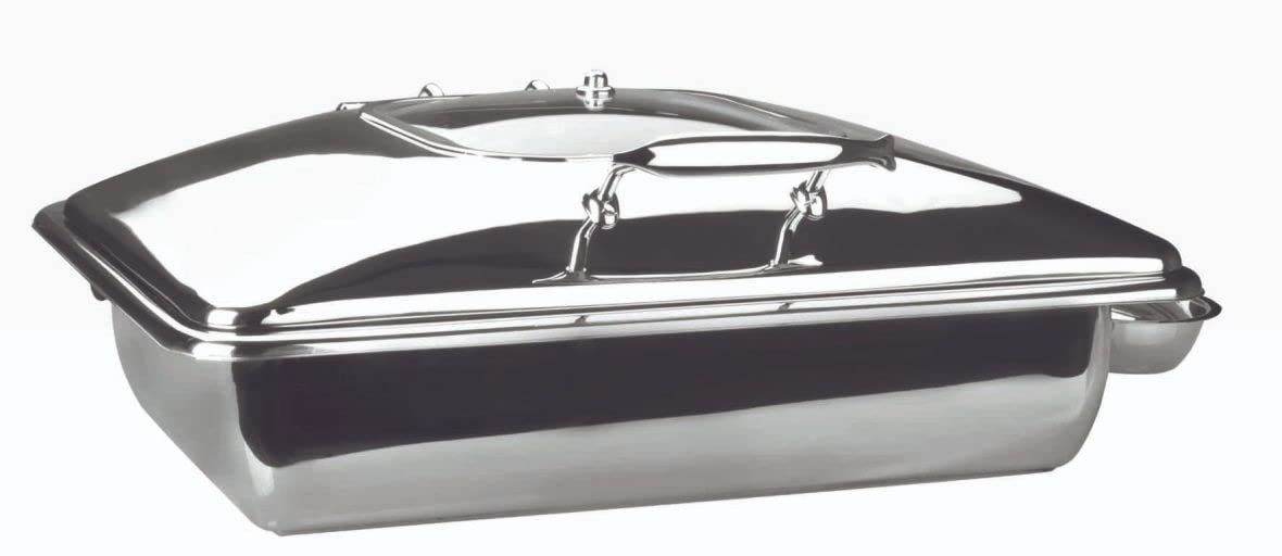 Lacor Gn 1/1 Luxe Chafing-Dish Body9 Lts, Stainless Steel, Silver, 43 x 59 x 43 cm