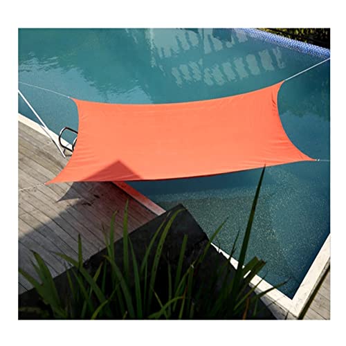 Voile d'ombrage de 2,5x3m imperméable avec corde bâche de protection solaire