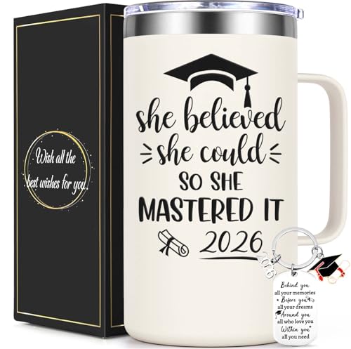 Lifecapido Cream Insulated Mug