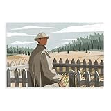 MESRYOJK Brokeback Mountain Movie 10 Canvas Poster Bedroom Decor Landscape Office Room Decor Gift Unframe-style24x36inch(60x90cm)