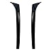 Produktbild OFFT Auto Heckscheiben-Seitenspoiler für Mercedes Benz C-Class W204 Touring C200 C260 AMG Style 2007-2014, 1 Paar Heckscheiben Seitenteiler Flügel Außenverkleidung Links Rechts Dekorations Zubehör