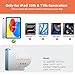 Case with Keyboard for iPad 10th Generation & 11th (A16, 2025): Bluetooth Wireless Detachable Magnetic Stand Rechargeable Keyboard with Folio Slim Compact Removable Cover with Trackpad, White Backlit