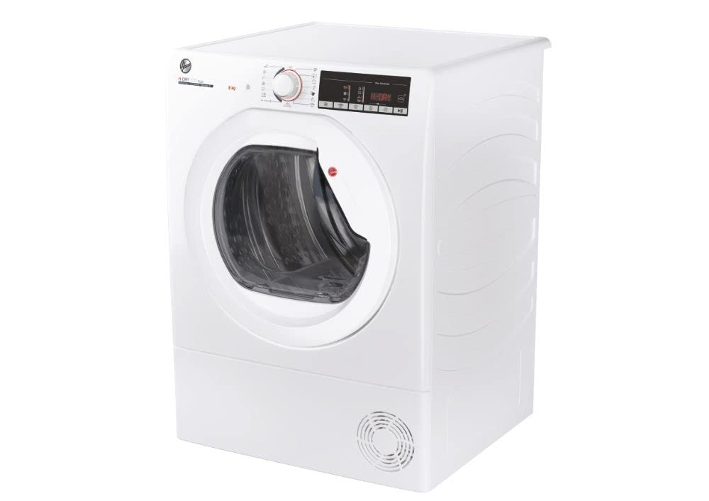 Hoover H-DRY 300 HLE C8TG-S Wäschetrockner/Energieeffizienzklasse B/Füllmenge 8 kg/Smarte Bedienung/Symbolblende