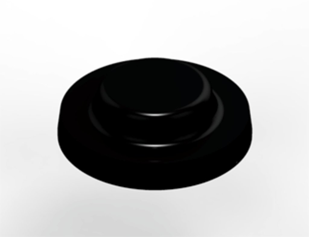 3M Bumpon Protective Products SJ6115 Black, 3000 per case