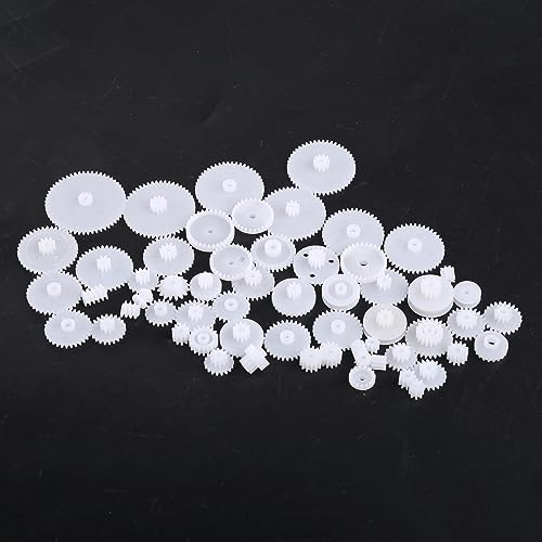 QIIIMSLSS 58 Stile Zahnräder WSFS Zahnräder Kunststoff Alle Module 0,5 Roboterteile