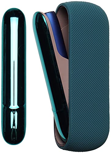 e-smoQ® Schutzhülle kompatibel mit IQOS 3 DUO Tasche - Premium Silikon Case - Hochwertige Hülle zum Maximalen Schutz gegen Kratzer und Schäden - Zubehör für IQOS 3 Duo Starter Set Cover