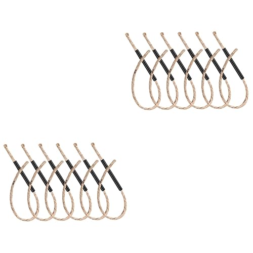 Angoily 12 Sets Portable Fire Starting Rope Ropes for Camping Emergency Fire Starter Tool Outdoor Survival Gear