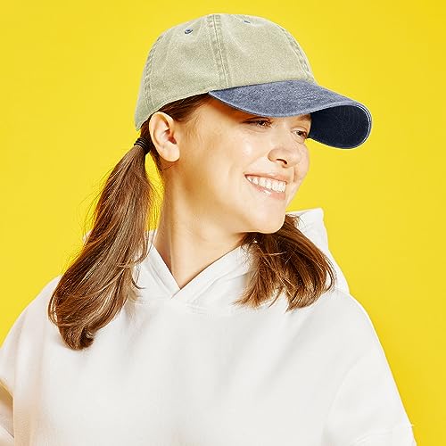 Image of The Hat Depot 100% Cotton Pigment Dyed Low Profile Dad Hat Six Panel Cap