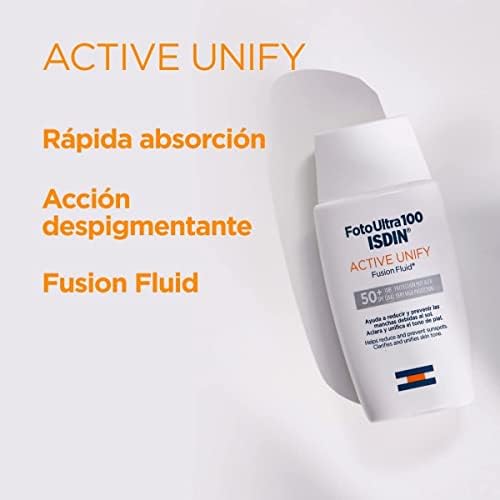Isdin Foto Ultra Active Unify Spf100+ 50 Ml Unisex