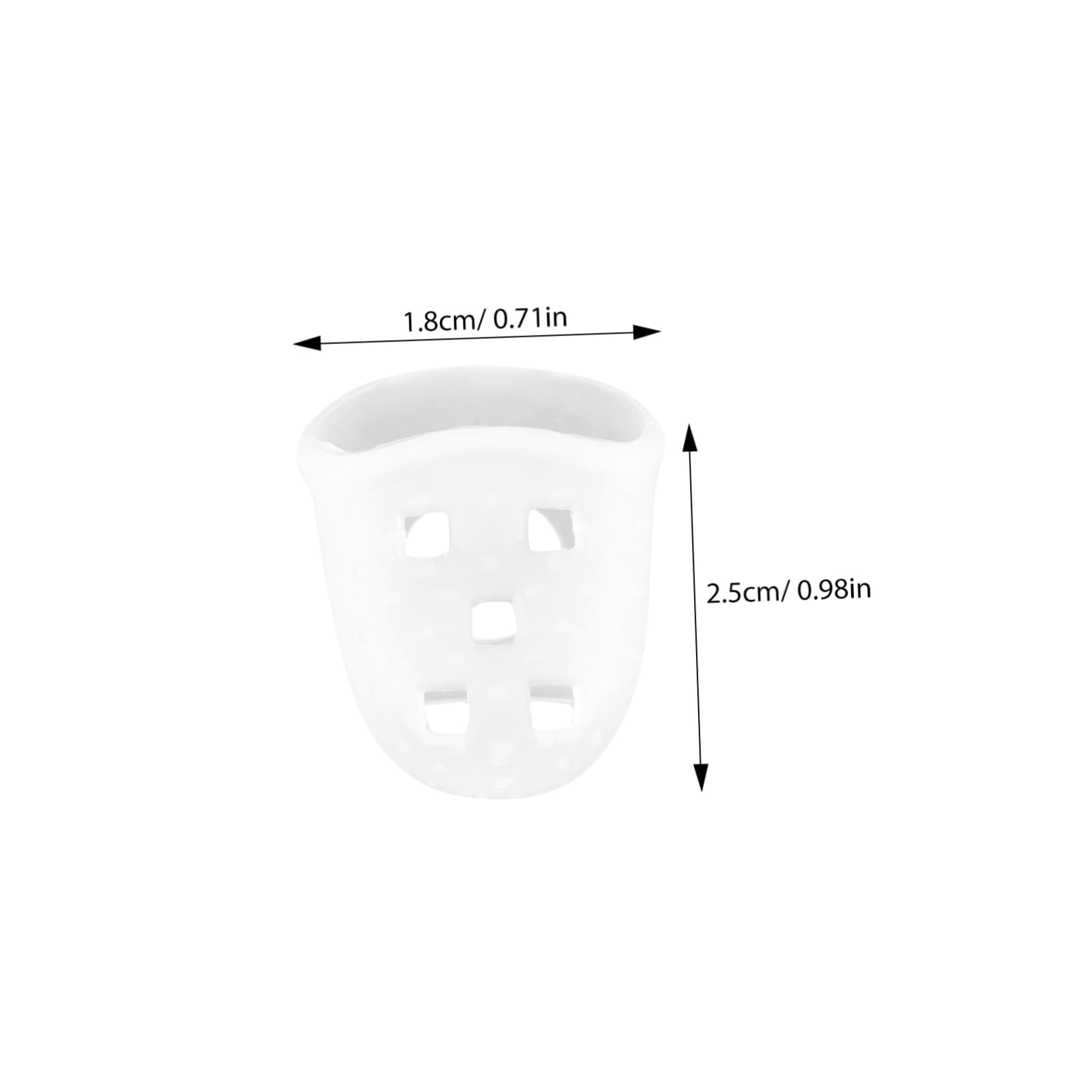 Totority Silicone Covers for Guitar 50pcs Fingertip Protector Fingertip Extension Sleeve for Guitar