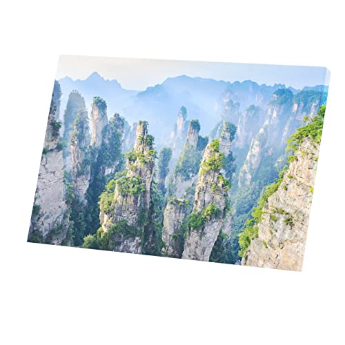 Tableau Wulingyuan Chine Unesco toile premium paysage montagne Avatar
